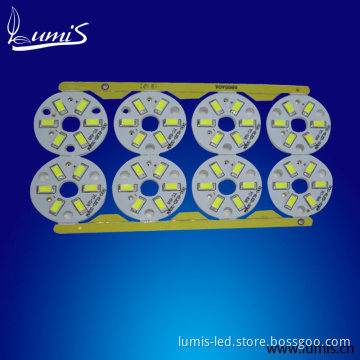 Aluminum PCB with 6 PCS 5730 for 3W LED Bulb